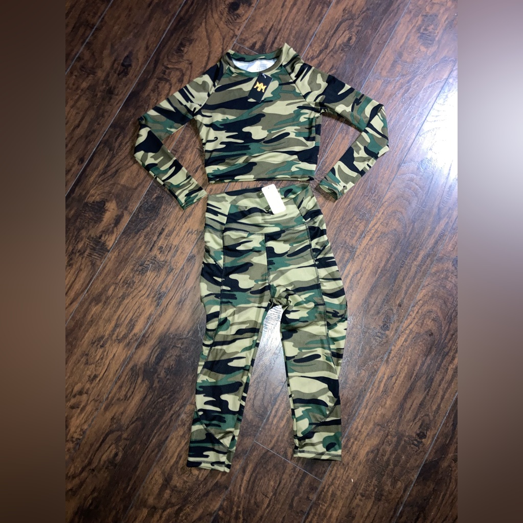 Camo Work Out Gear